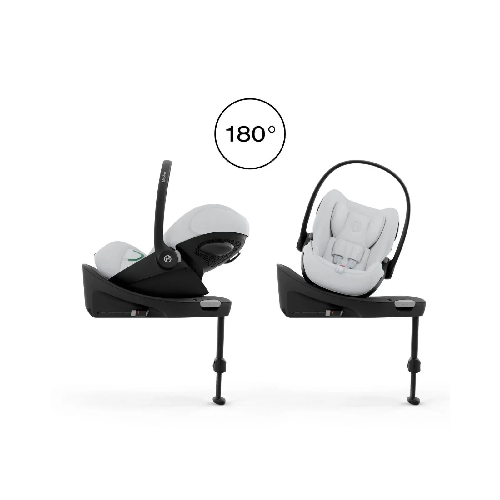 Cybex Cloud G i-Size Group 0+ Car Seat - Fog Grey - Image 3