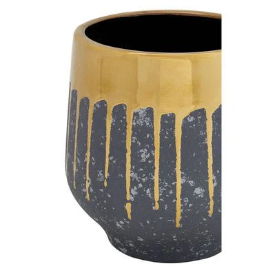 Cyrus Grey and Gold Finish Planter - Image 10