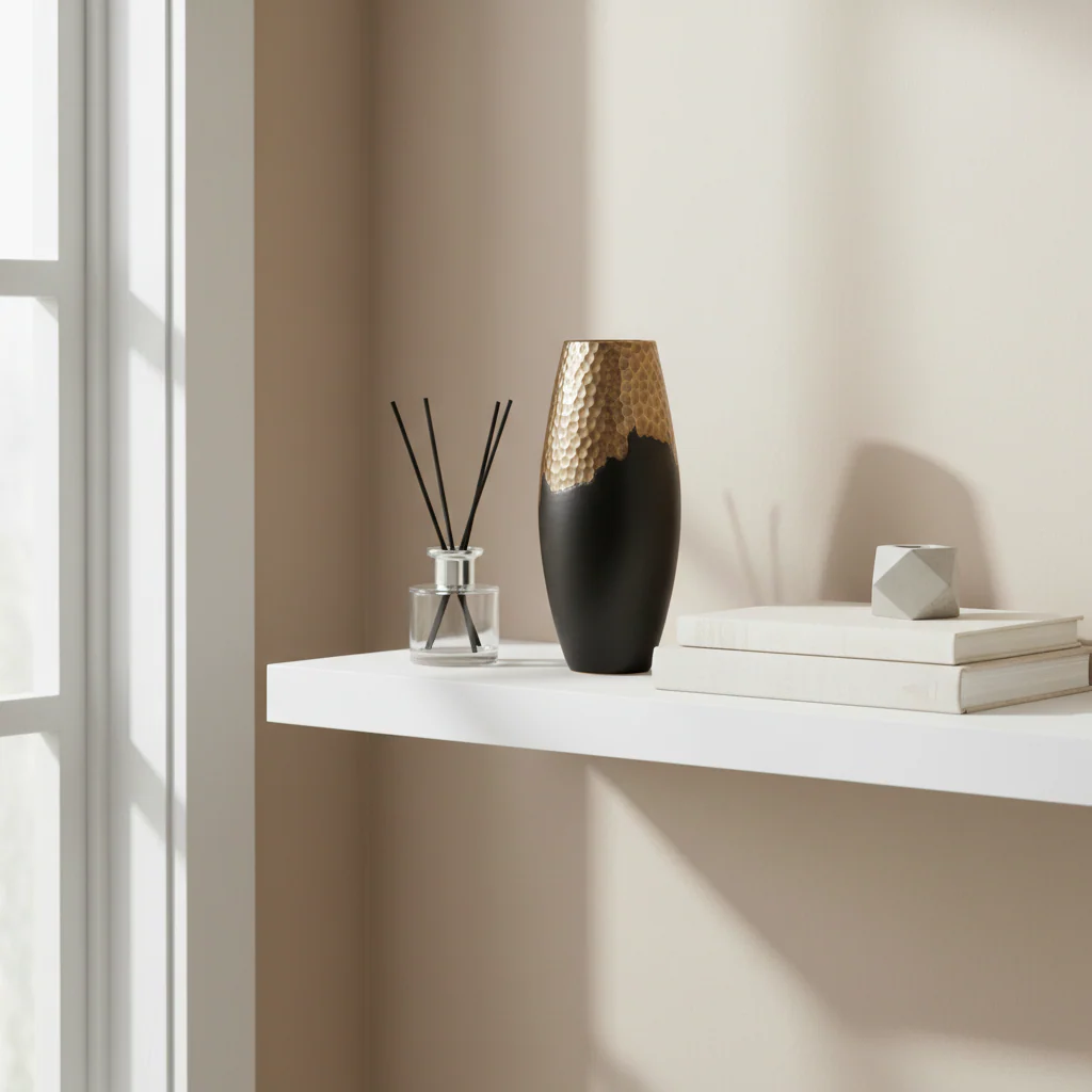 Daito Small Black and Gold Vase - Image 4