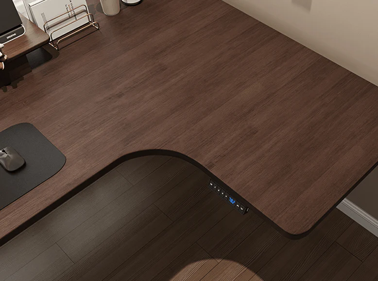 D'Amico Electric Standing Office Desk, Computer Corner Desk - Image 7