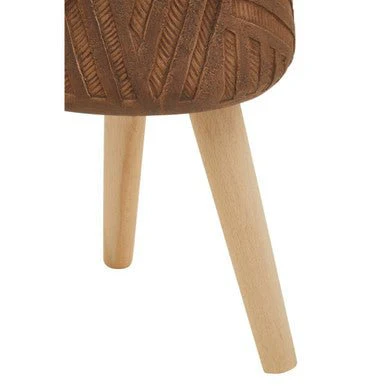 Darnell Brown Planter With Angular Legs - Image 13