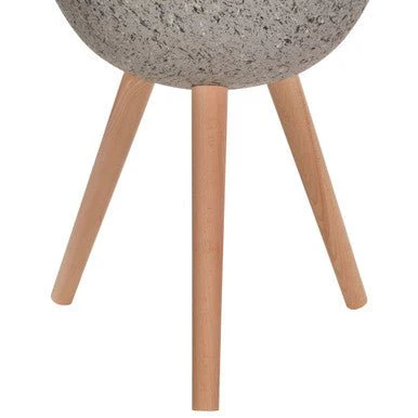 Darnell Large Grey Speckled Planter - Image 8