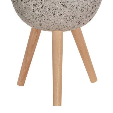Darnell Medium Grey Speckled Planter - Image 8