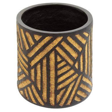 Darnell Natural And Black Planter - Image 6