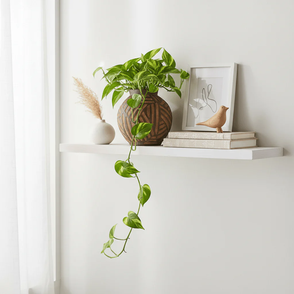 Darnell Round Brown Planter - Image 3