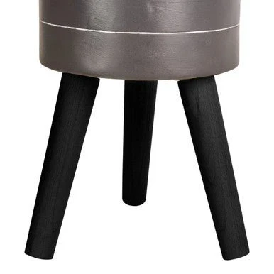 Darnell Small Black And White Finish Planter - Image 6