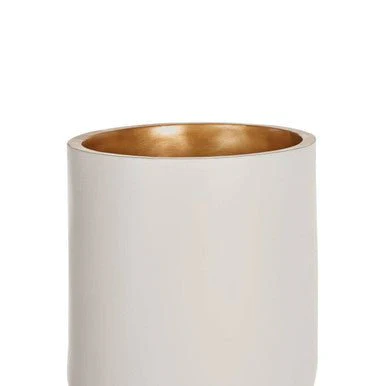 Darnell Small White Planter - Image 7