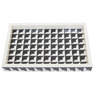 Davino Black And White Tray - Image 5