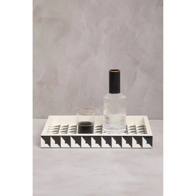 Davino Black And White Tray - Image 8