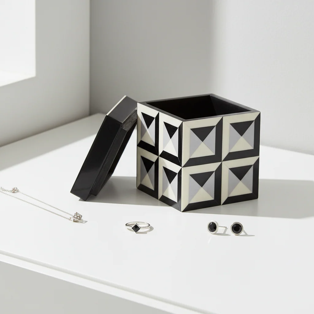 Davino Small Square Trinket Box - Image 4