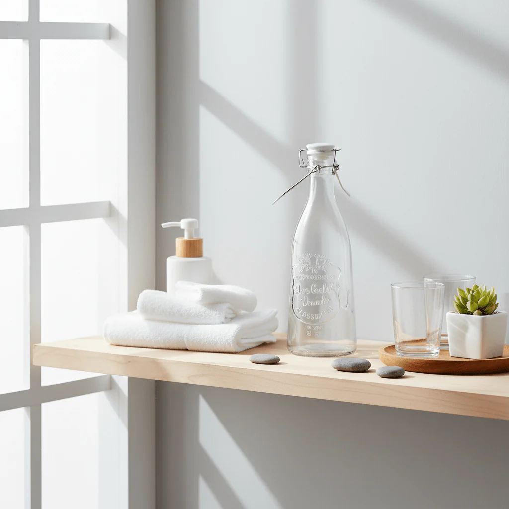 Dayla Glass Bottle With Four Glasses Set - Image 4