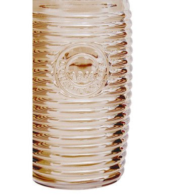 Dayla Set of Four Gold Ribbed Glass Tumblers - Image 11