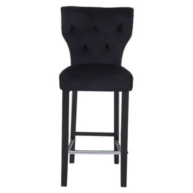 Decatour Black Bar Stool - Image 12