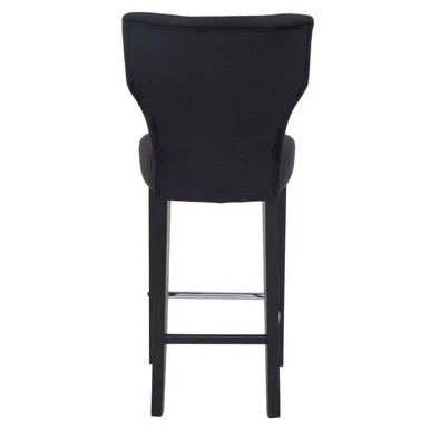 Decatour Black Bar Stool - Image 7