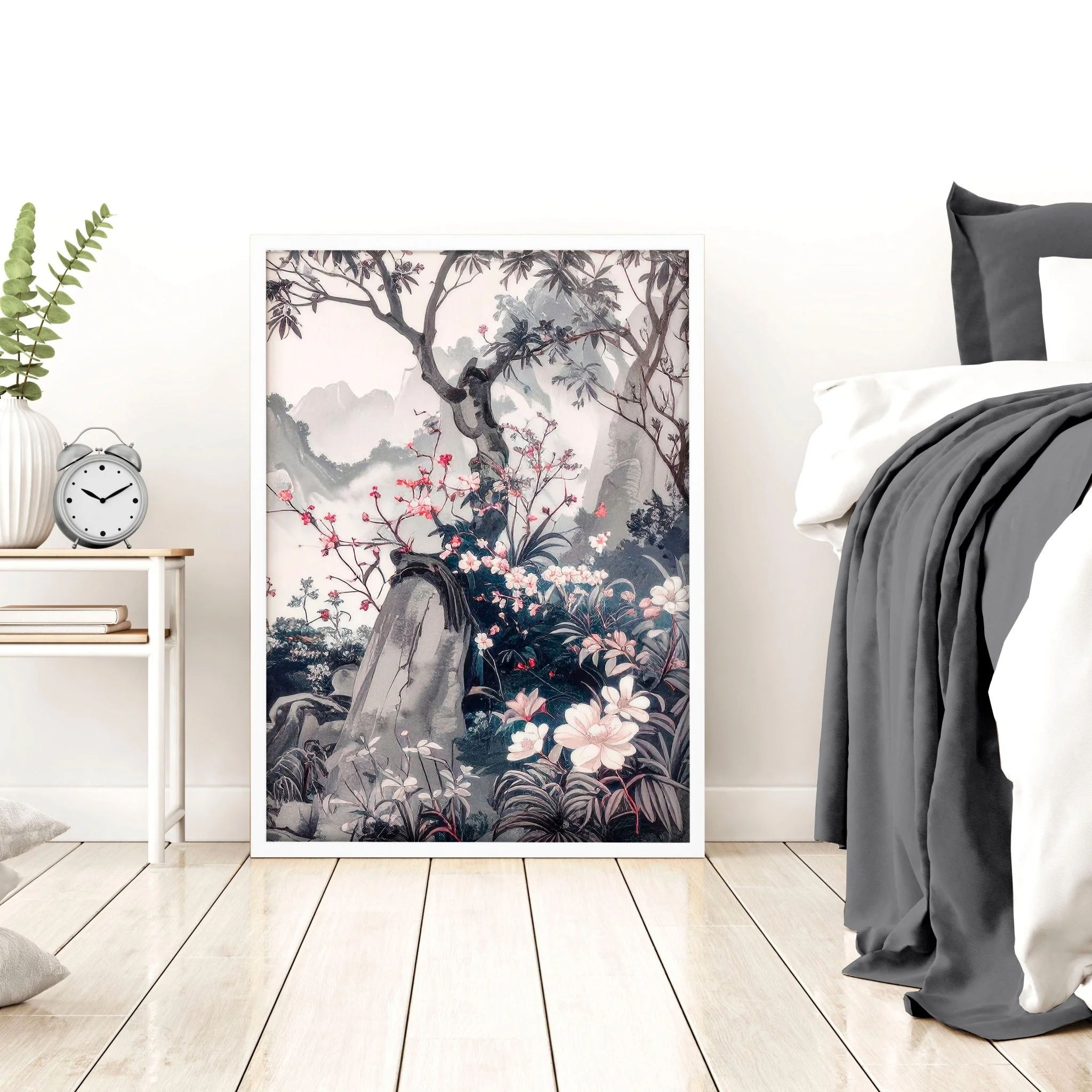 Decorating Bedroom Walls | Set of 3 Chinoiserie Wall art Prints - Image 7