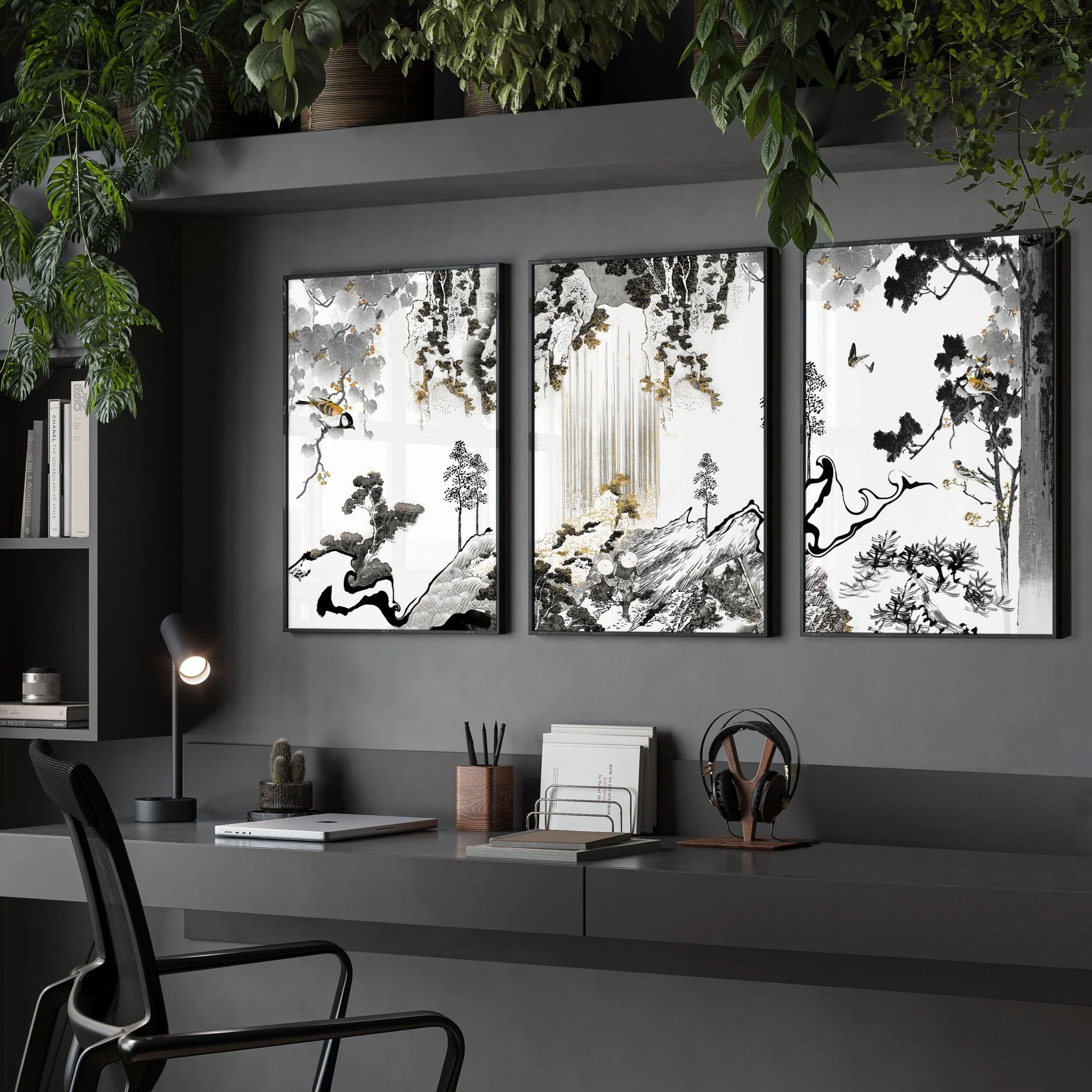 Decoration For Office Walls | Set of 3 wall art prints - Image 3