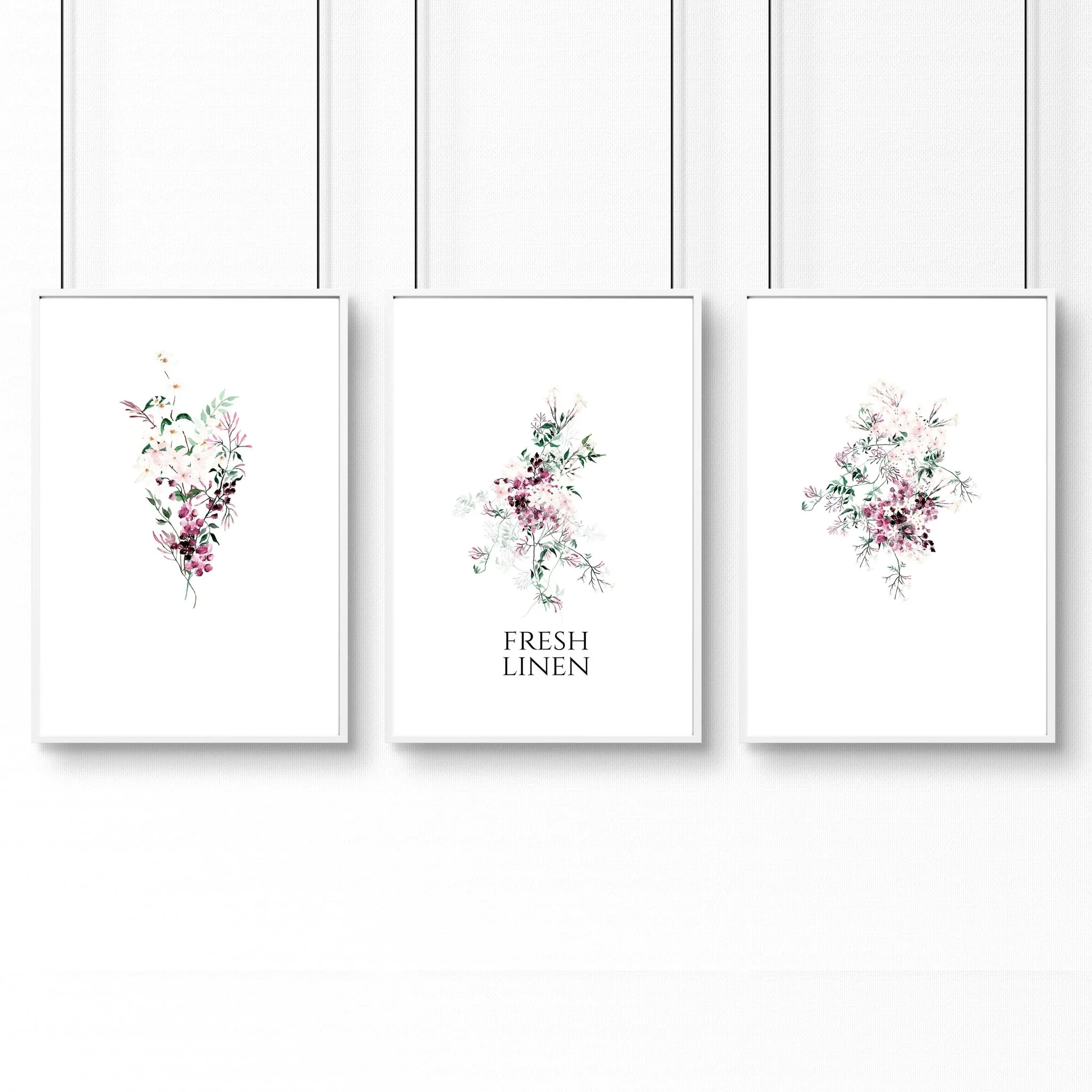 Decorative Laundry Room Accessories | Set of 3 wall art prints - Image 8