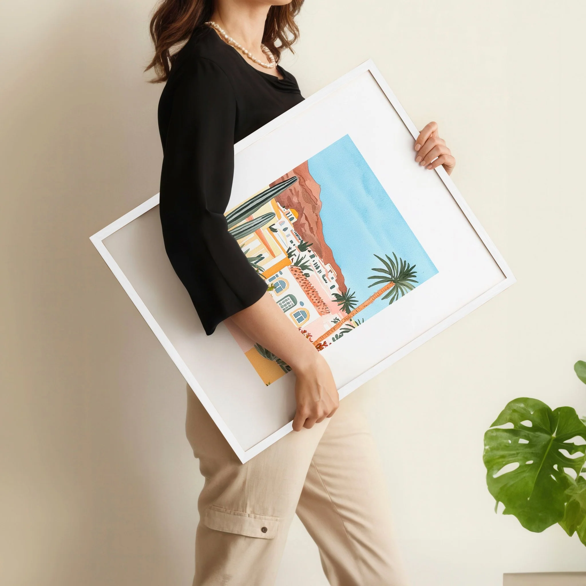 Decorative Pictures For Living Room | Set of 3 Beach Decor Wall art Prints - Image 10