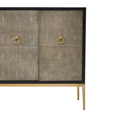 Deruta Grey Shagreen Effect Sideboard - Image 13