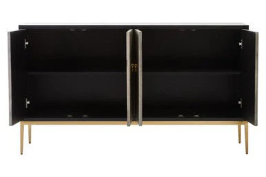 Deruta Grey Shagreen Effect Sideboard - Image 9