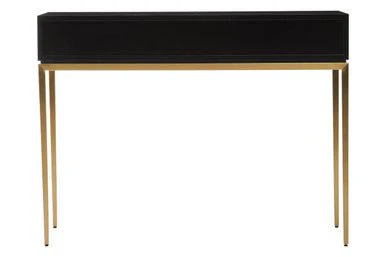 Deruta Shagreen Effect One Drawer Console Table - Image 8