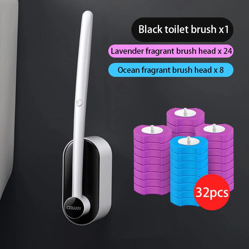 Disposable No Dead Angle Toilet Cleaning Brush - Image 10