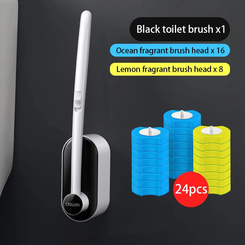 Disposable No Dead Angle Toilet Cleaning Brush - Image 20