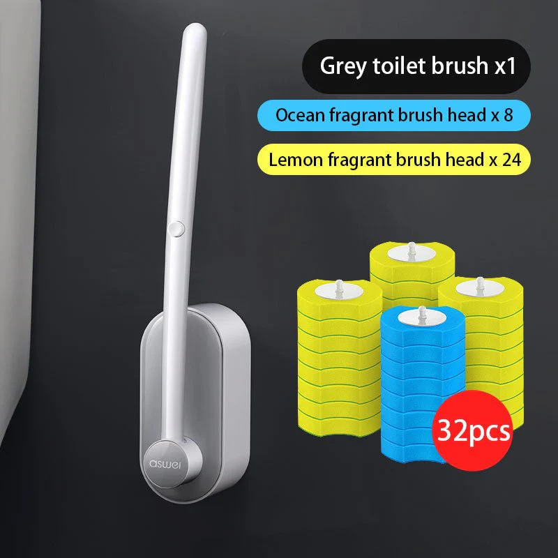 Disposable No Dead Angle Toilet Cleaning Brush - Image 21