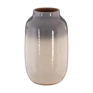 Domo Grey Earthenware Vase - Image 5