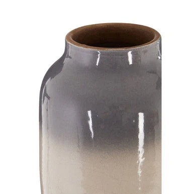 Domo Grey Earthenware Vase - Image 6