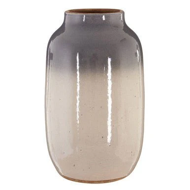 Domo Grey Earthenware Vase - Image 8