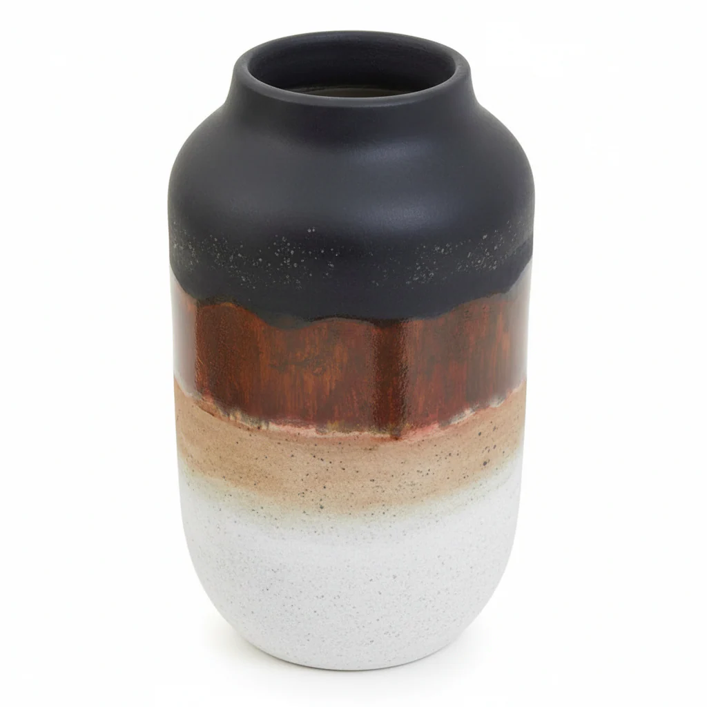 Domo Multi Colour Earthenware Vase