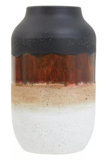 Domo Multi Colour Earthenware Vase - Image 6