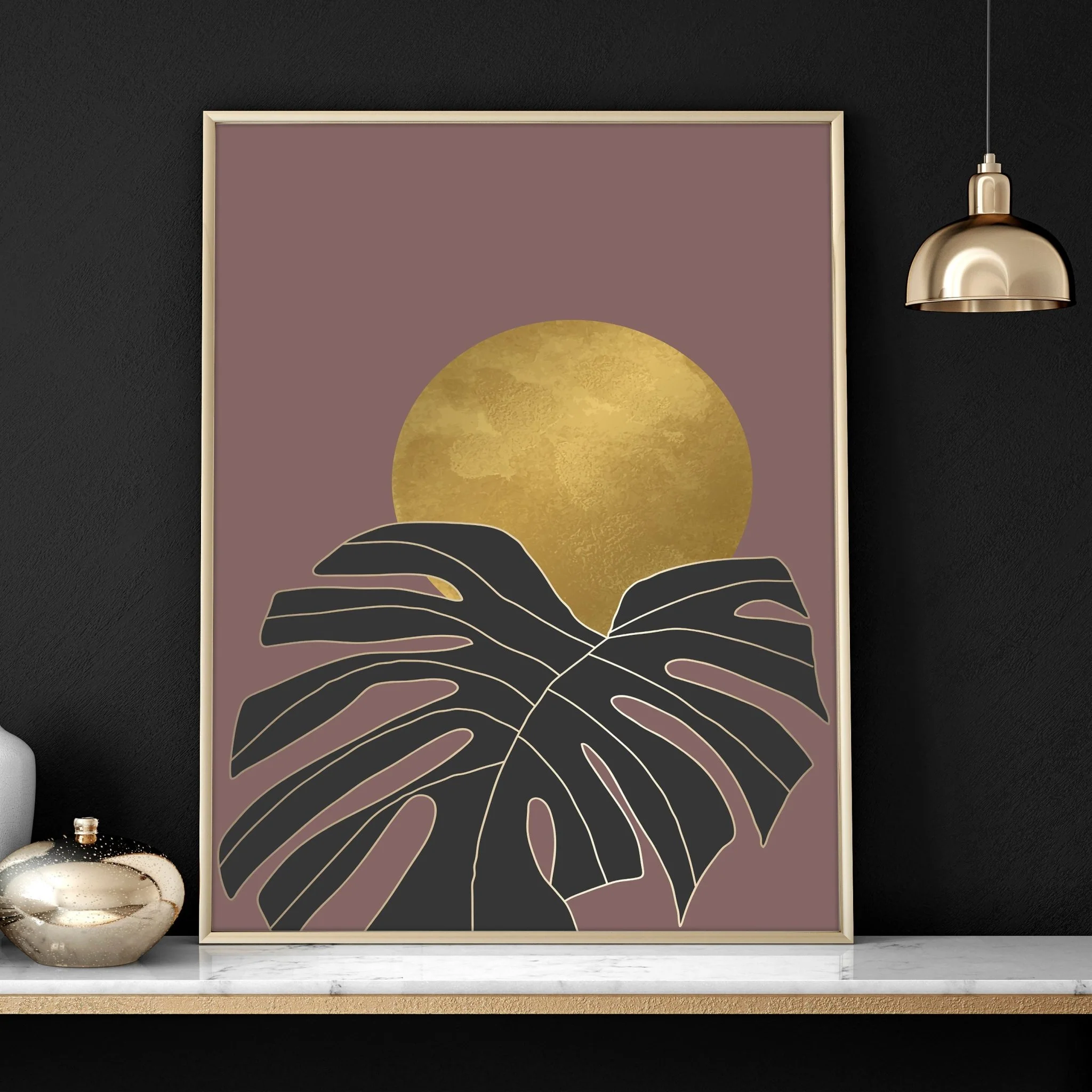 Bedroom wall prints | set of 3 Earth toned wall art prints - Image 4