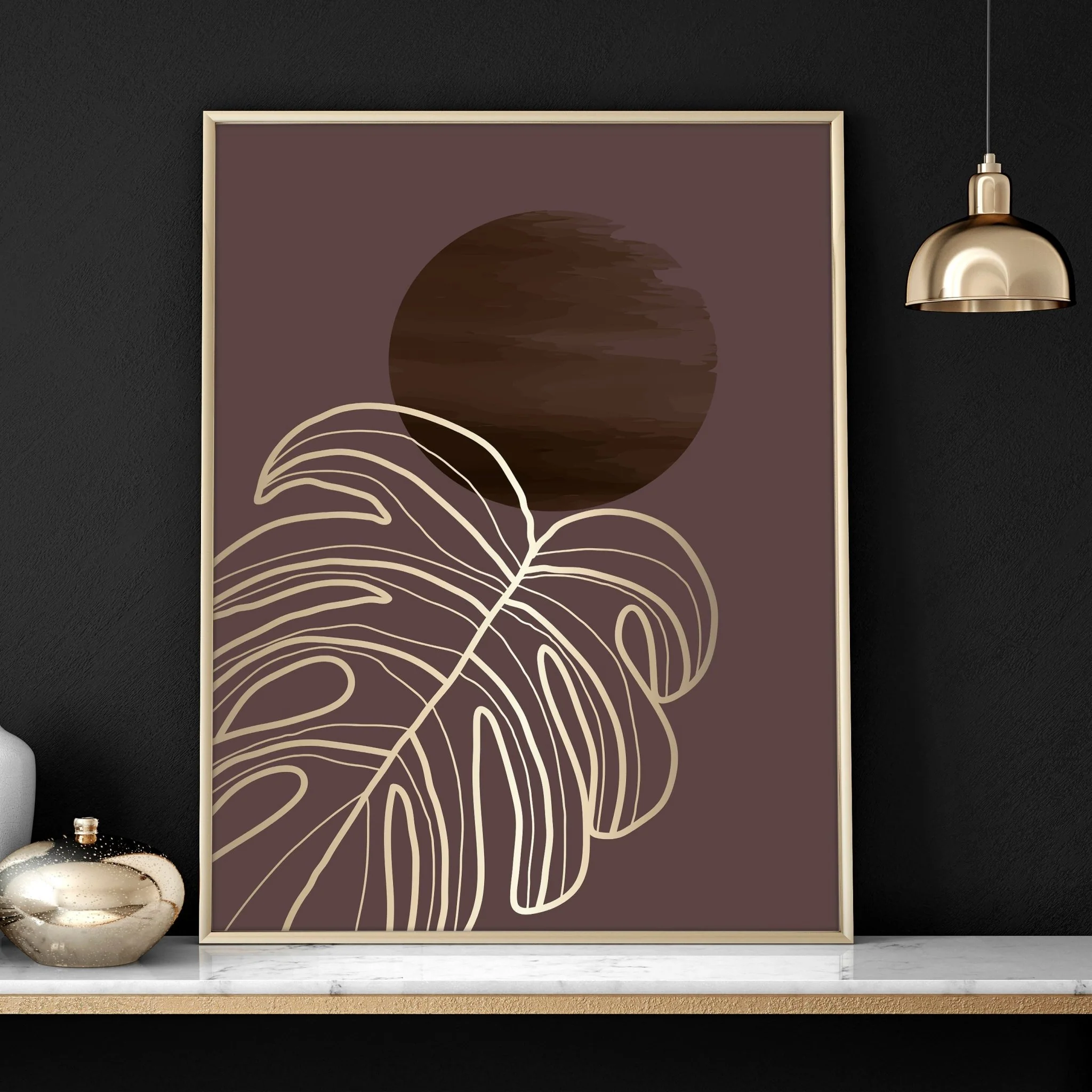 Bedroom wall prints | set of 3 Earth toned wall art prints - Image 5