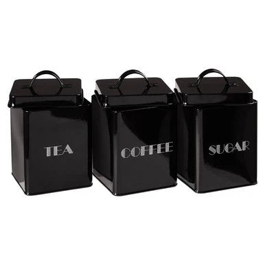 Easton 5 Piece Black Kitchen Storage Set - Image 7