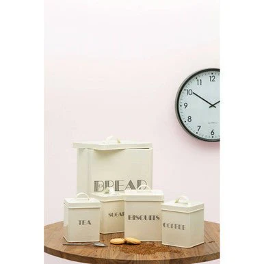 Easton 5 Piece Cream Kitchen Storage Set - Image 8