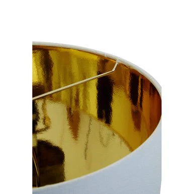 Ebony Table Lamp Chrome Base - Image 13
