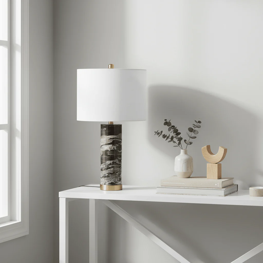 Ebony Table Lamp - Image 3