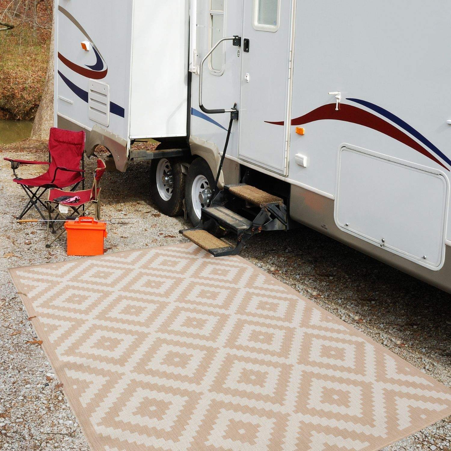 Ecology Outdoor Rug Beige | 100b - Image 7