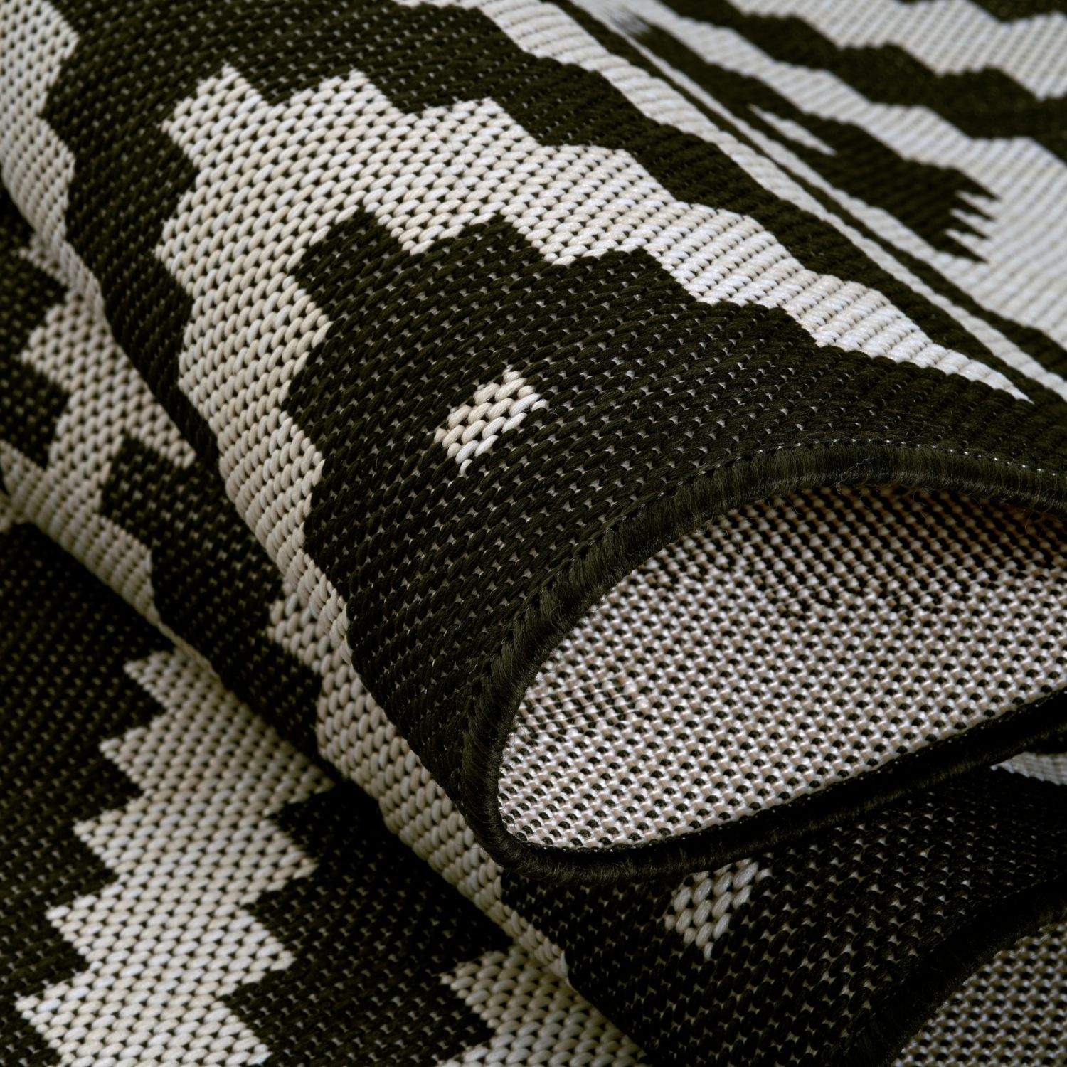Ecology Outdoor Rug Black | 100bl - Image 3
