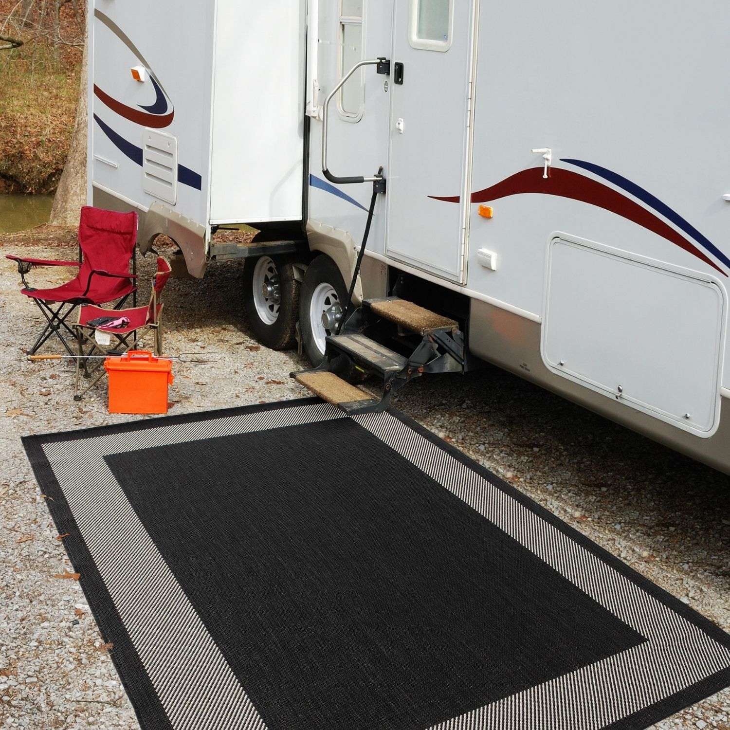 Ecology Outdoor Rug Black | 200bl - Image 7