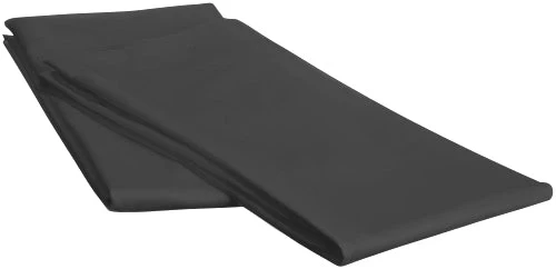 Egyptian Cotton Pillowcases in Black (2 pack) - Image 2