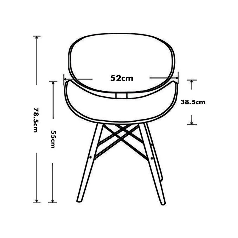 Eiffel Dining Chair, Walnut - Image 6