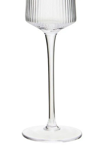 Eldon Set Of Four Ribbed Champagne Glasses Mob Packaging - Image 7
