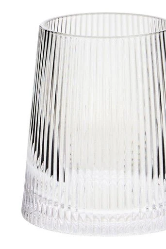 Eldon Set of Four Ribbed Glass Tumblers - Image 7