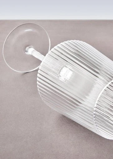 Eldon Set of Four Ribbed Wine Glasses Mob Packaging - Image 7