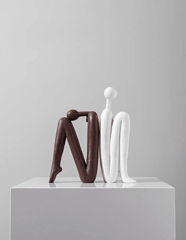 Eleni Bookends for Shelves Decorative, Resin - Image 6