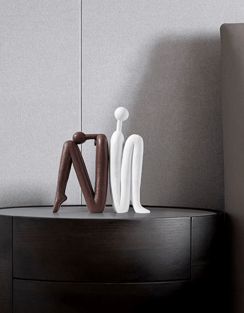 Eleni Bookends for Shelves Decorative, Resin - Image 7