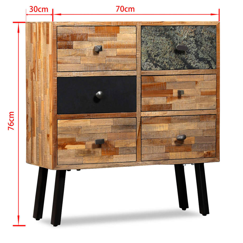 Embri Reclaimed Teakwood - 30cm - Image 4